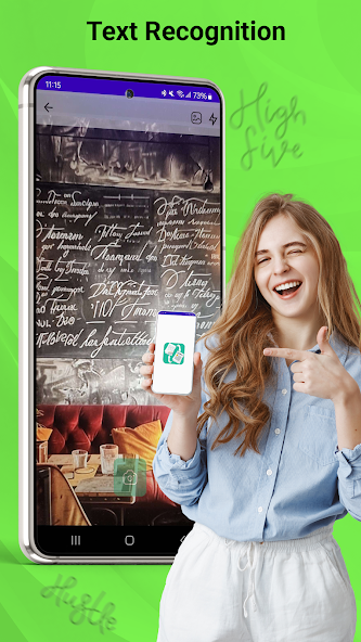 Extract and save handwriting as digital text